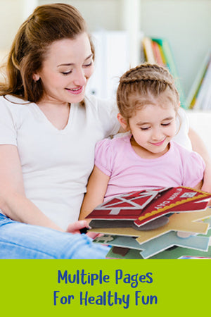 Libro Montessori Interattivo ed Educativo La Mia Fattoria